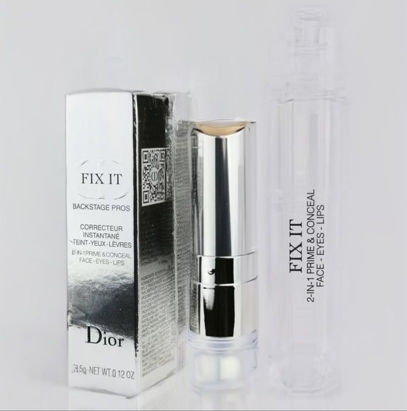 Dior Other - NIB Dior Fix It Colour  2-in-1 Prime & Conceal Face #200 Apricot 0.12oz